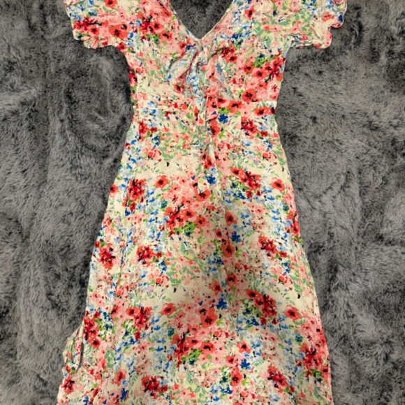 Floral Printed Midi Dress - Picture 2 of 13